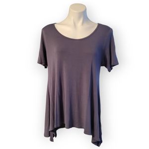 Women's Short Sleeve Top - Purple
